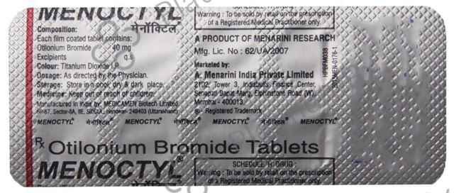 Menoctyl 40mg Tablet 10s