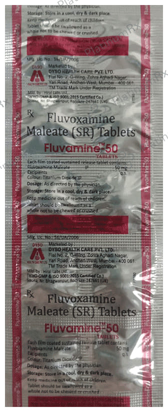 Fluvamine 50 Tablet SR