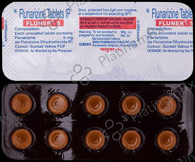 Fluner 5mg Tablet 10s