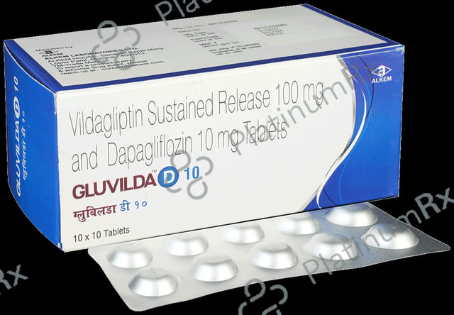 Gluvilda D 10/100mg Tablet 10s