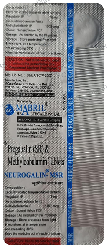 Neurogalin-MSR Tablet