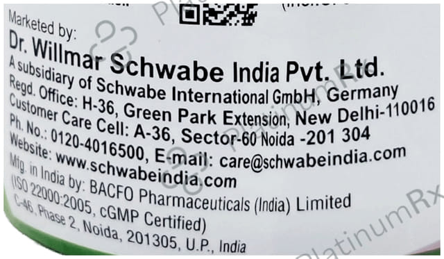 Dr Willmar Schwabe India Dizester Herbal Digestive Tonic - Sugar Free