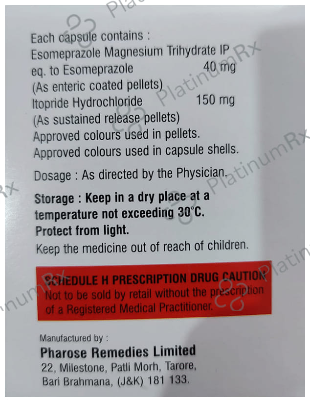 Erix IT Capsule SR 10s