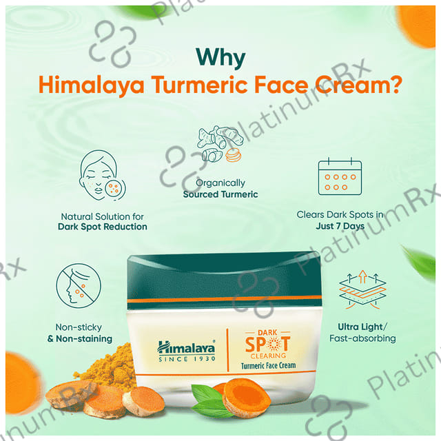 Himalaya Dark Spot Clearing Face Cream Turmeric
