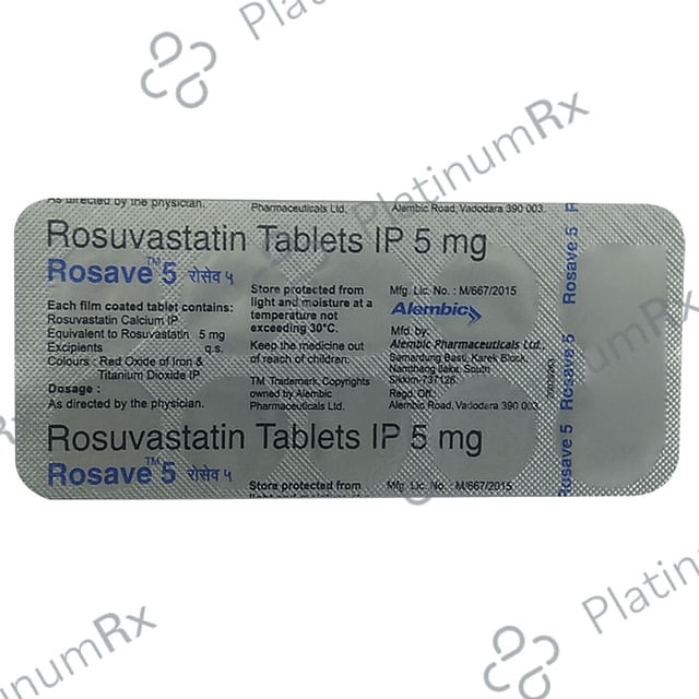 Rosave 5 Tablet 10 tablets