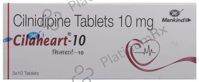 Cilaheart 10 Tablet 10 Tablet