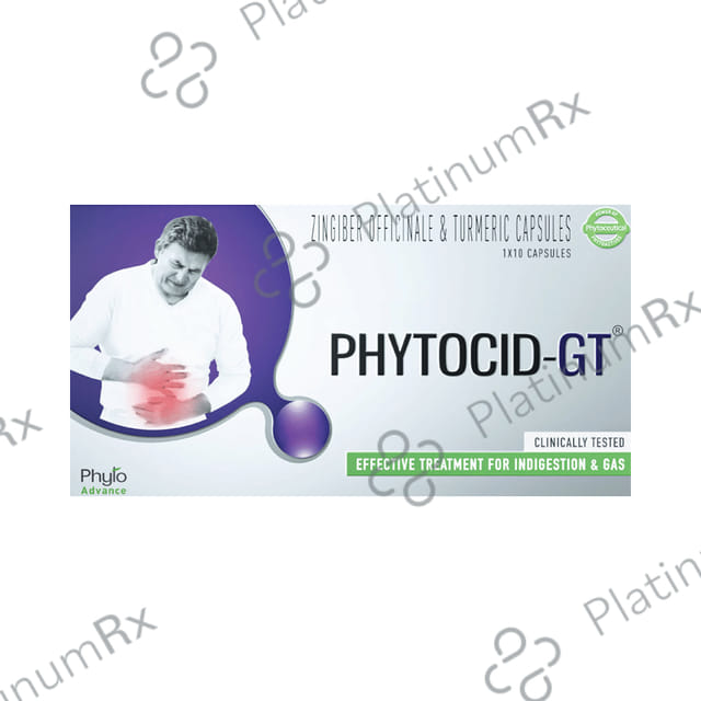Phytocid -GT for Indigestion, Gas & Acidity Capsule