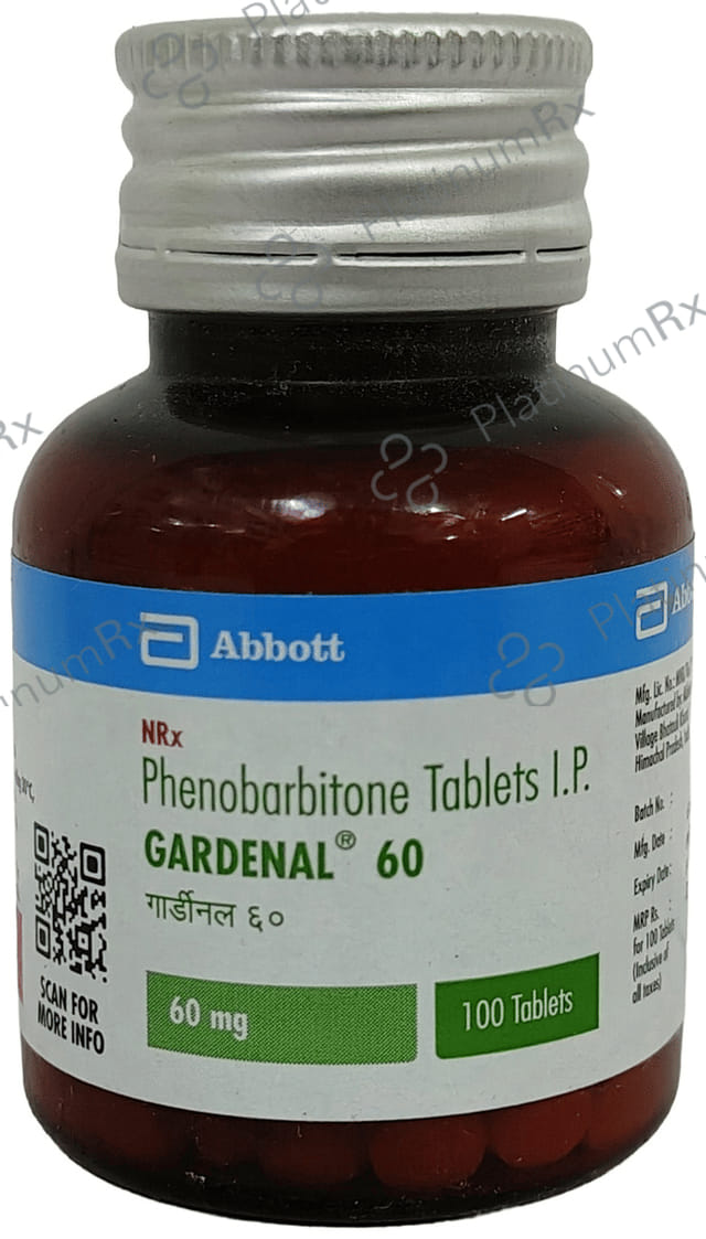 Gardenal 60mg Tablet 100s