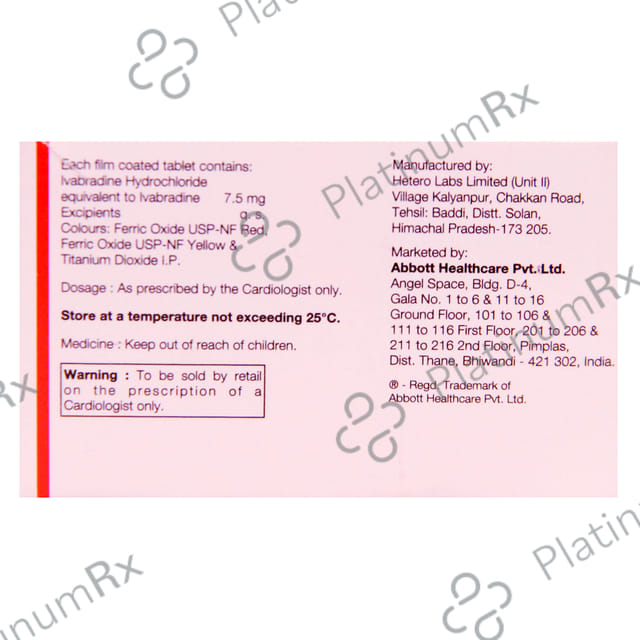Ivabid 7.5mg Tablet 10s