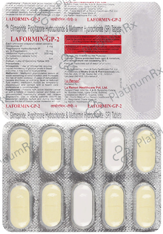 Laformin GP Tablet 10s