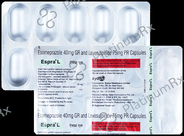 Espra L 75mg/40mg Capsule