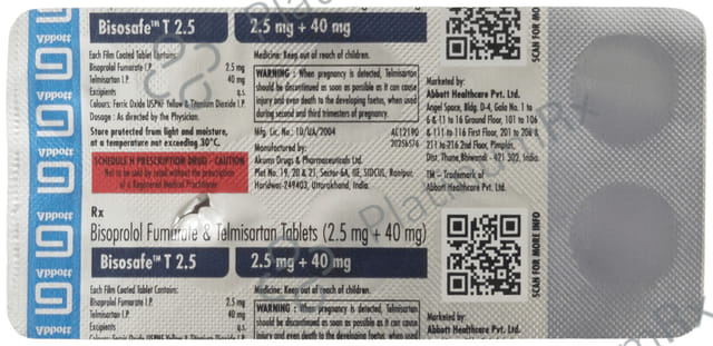 Bisosafe T Tablet 10s