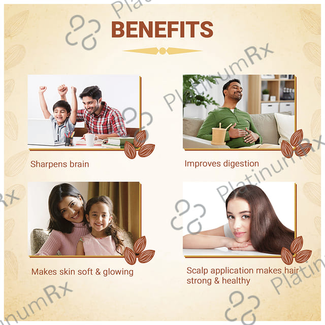 Dabur Badam Tail - Supports Hair, Skin & Brain Health 50 ml