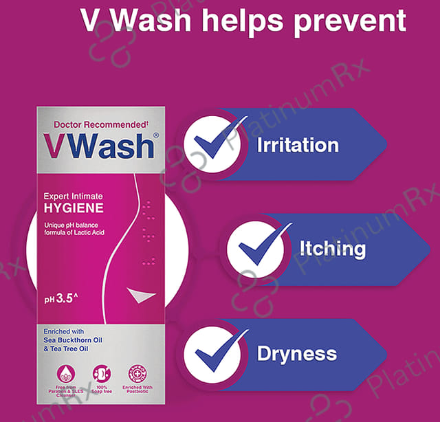 VWash Expert Intimate Hygiene Liquid 100ml