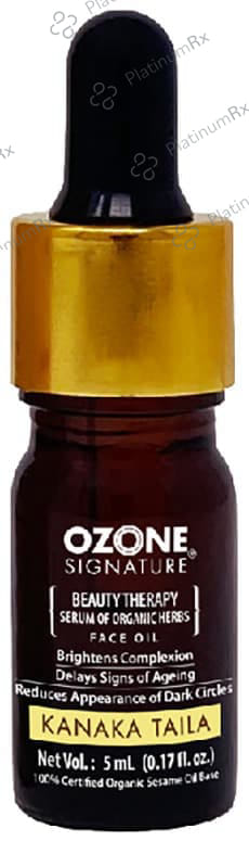 Ozone Signature Face Oil Kanaka Taila 5 ml