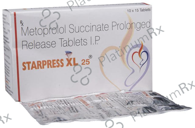 Starpress XL 25mg Tablet 15s