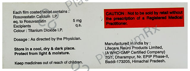 Rosvibe 5mg Tablet 10s