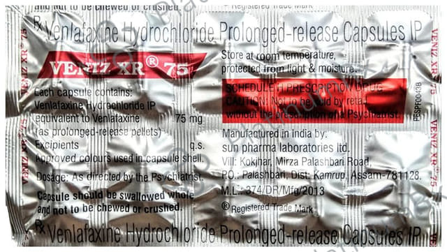 Veniz XR 75mg Capsule 10s