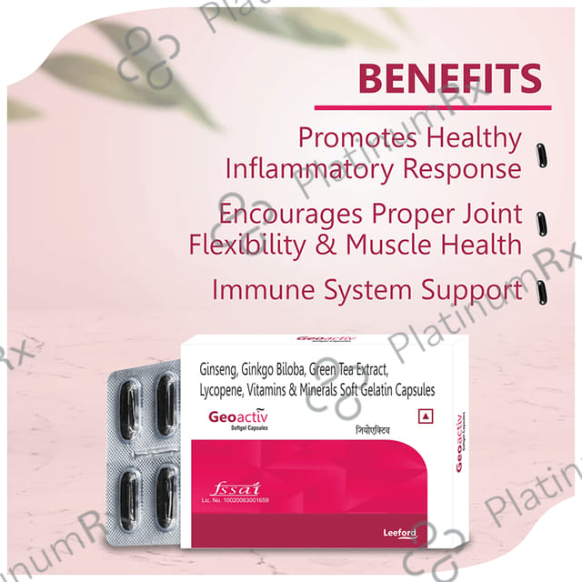 Leeford Geoactiv Softgels