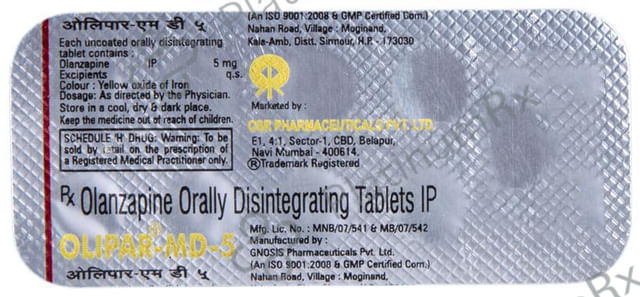 Olipar MD 5mg Tablet 10s