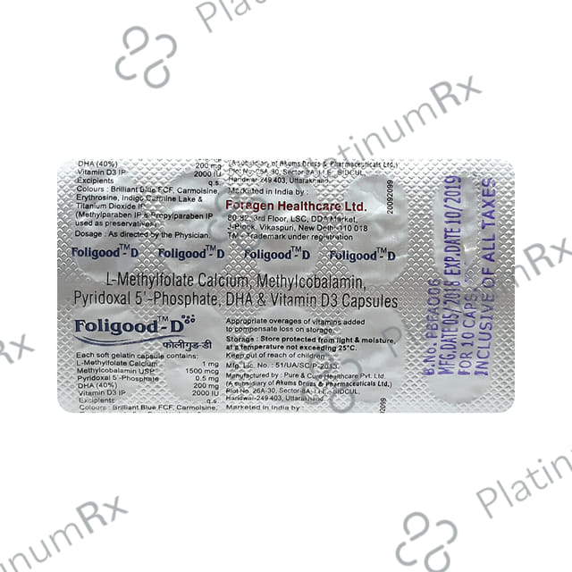 Foligood D Soft Gelatin Capsule 10s