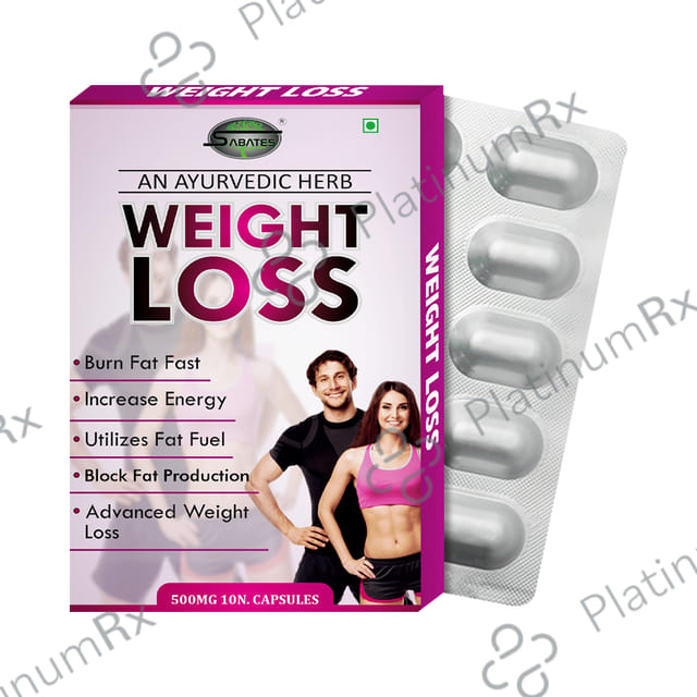 Sabates Weight Loss Capsule 10 capsules