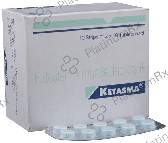 Ketasma 1mg Tablet 10s