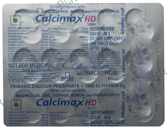 Calcimax HD Tablet 30 tablets