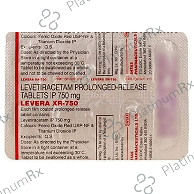 Levera XR 750mg Tablet 10s