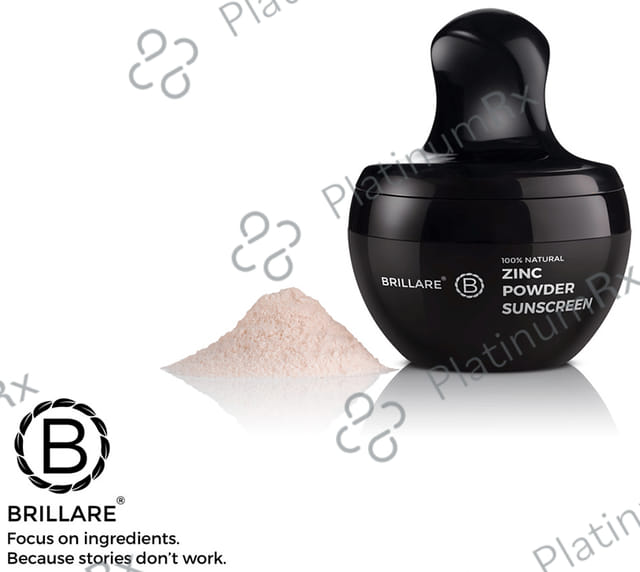 Brillare Zinc Powder SPF 50 Sunscreen 4gm