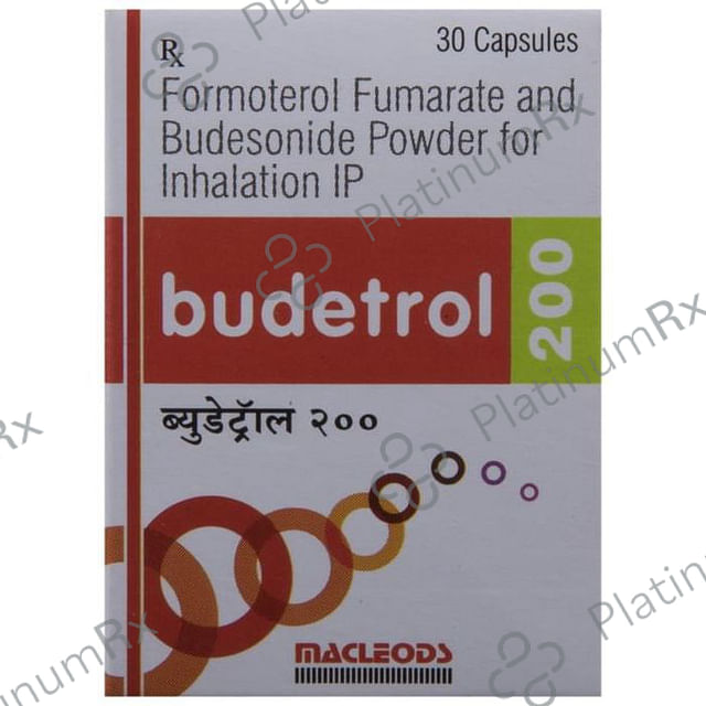 Budetrol 200/6mcg Rotacap 30s