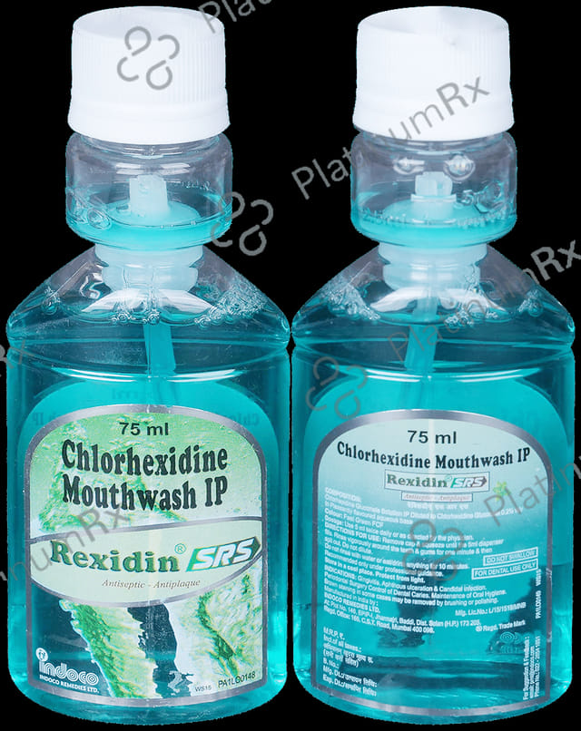 Rexidin SRS 0.002% Mouth Wash 75ml