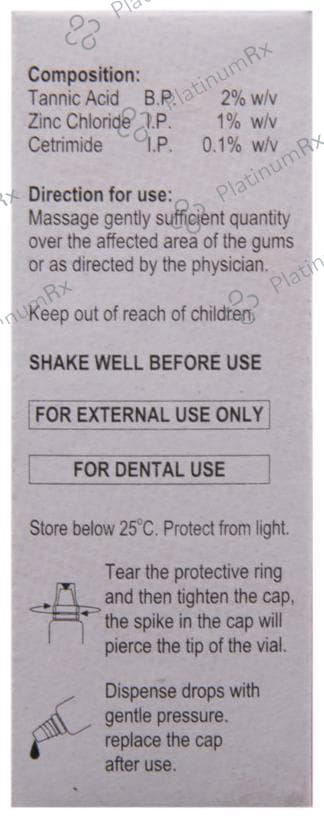Stolin 0.1/2/1% Gum Astringent 15ml