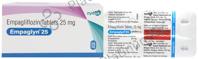 Empaglyn 25mg Tablet 10s