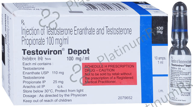 Testoviron Depot 100mg Injection 1ml