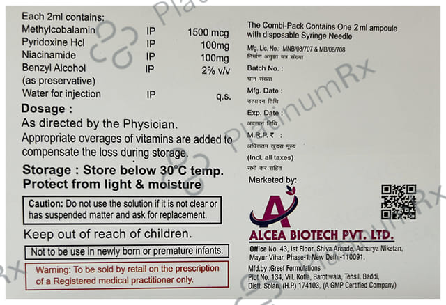 Mecolsea Injection 2ml