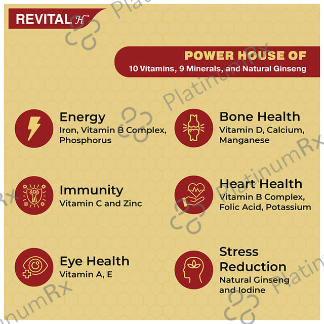 Revital H Men Multivitamin Capsule 30s