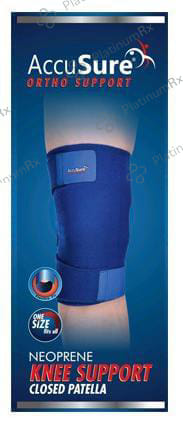 AccuSure K-2 Neoprene Knee Support Closed Pattela