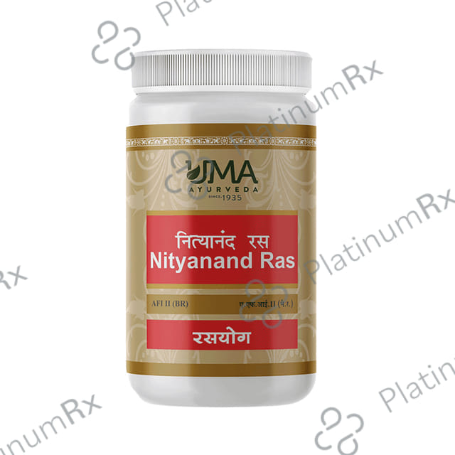 Uma Ayurveda Nityanand Ras Tablet 1000 tablets