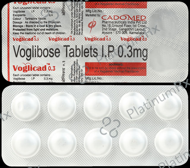 Voglicad 0.3mg Tablet 10s