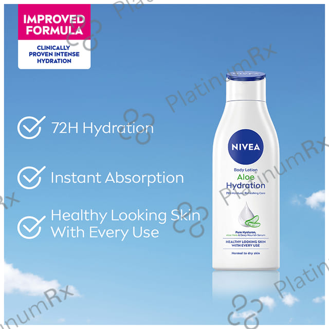Nivea Aloe Hydration Body Lotion - 5 in 1 Complete Care for All Skin Types 200 ml