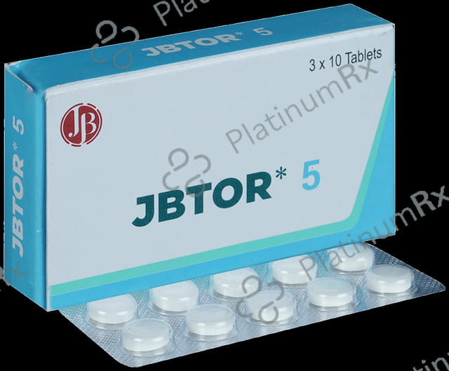 Jbtor 5mg Tablet 10s