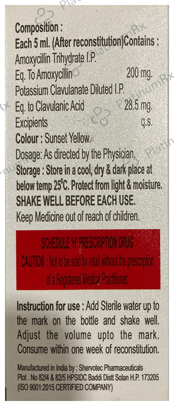 Clecimox Dry Syrup Mango