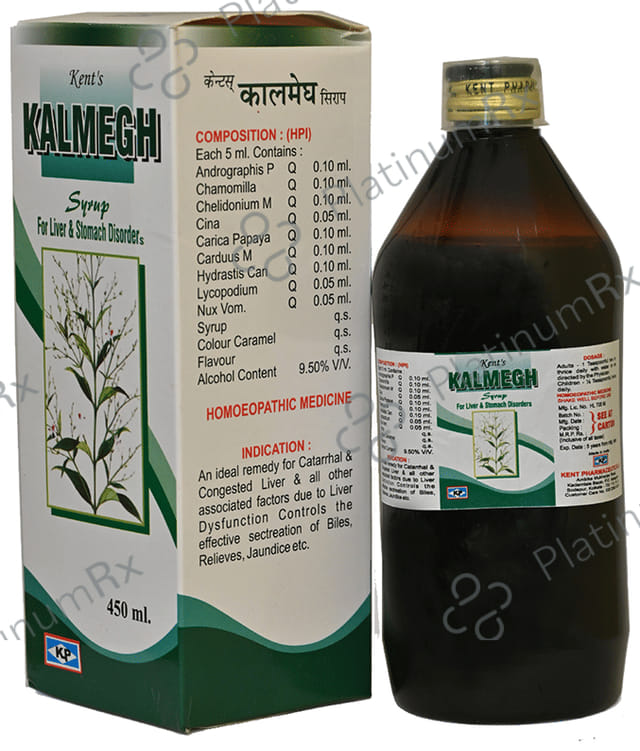 Kent's Kalmegh Syrup 450 ml
