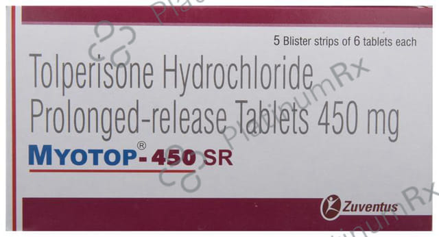 Myotop 450mg SR Tablet 6s