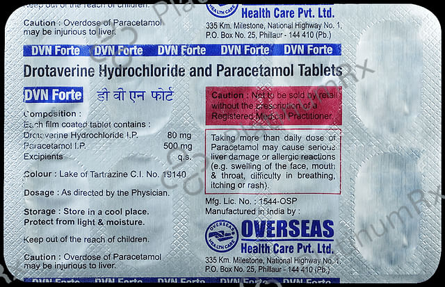 Dvn Forte 80/500mg Tablet 10s