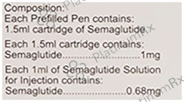 Hepaglide 0.25mg Injection (1 Multi-dose Disposable Pen, 4 Needle, 4 Alcohol Swab)