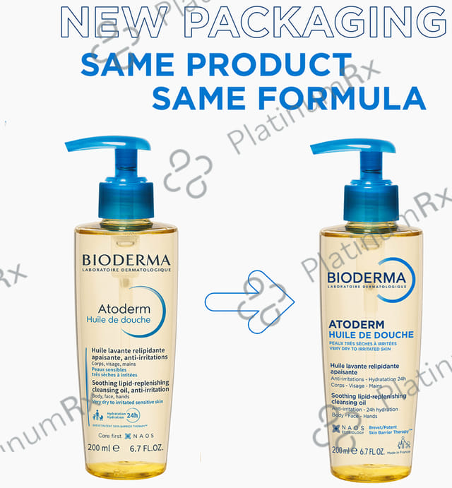 Bioderma Atoderm Huile De Douche Ultra Cleansing Oil 200ml