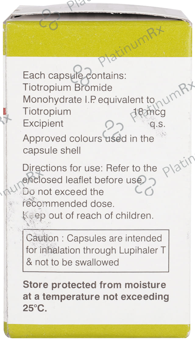 Tiate 18mcg Capsule 15s
