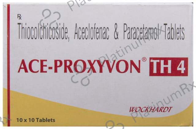 Ace Proxyvon TH 100/325/4mg Tablet 10s